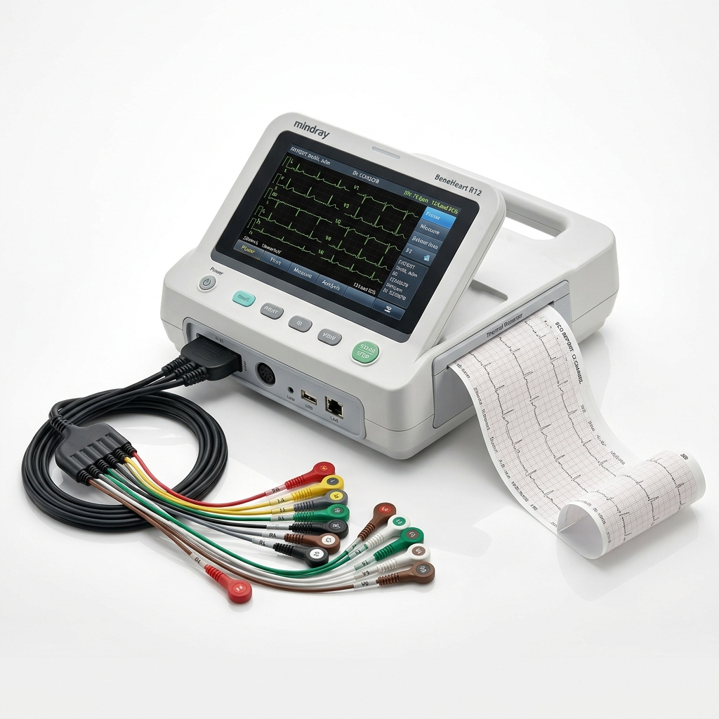 12-Channel ECG Machine