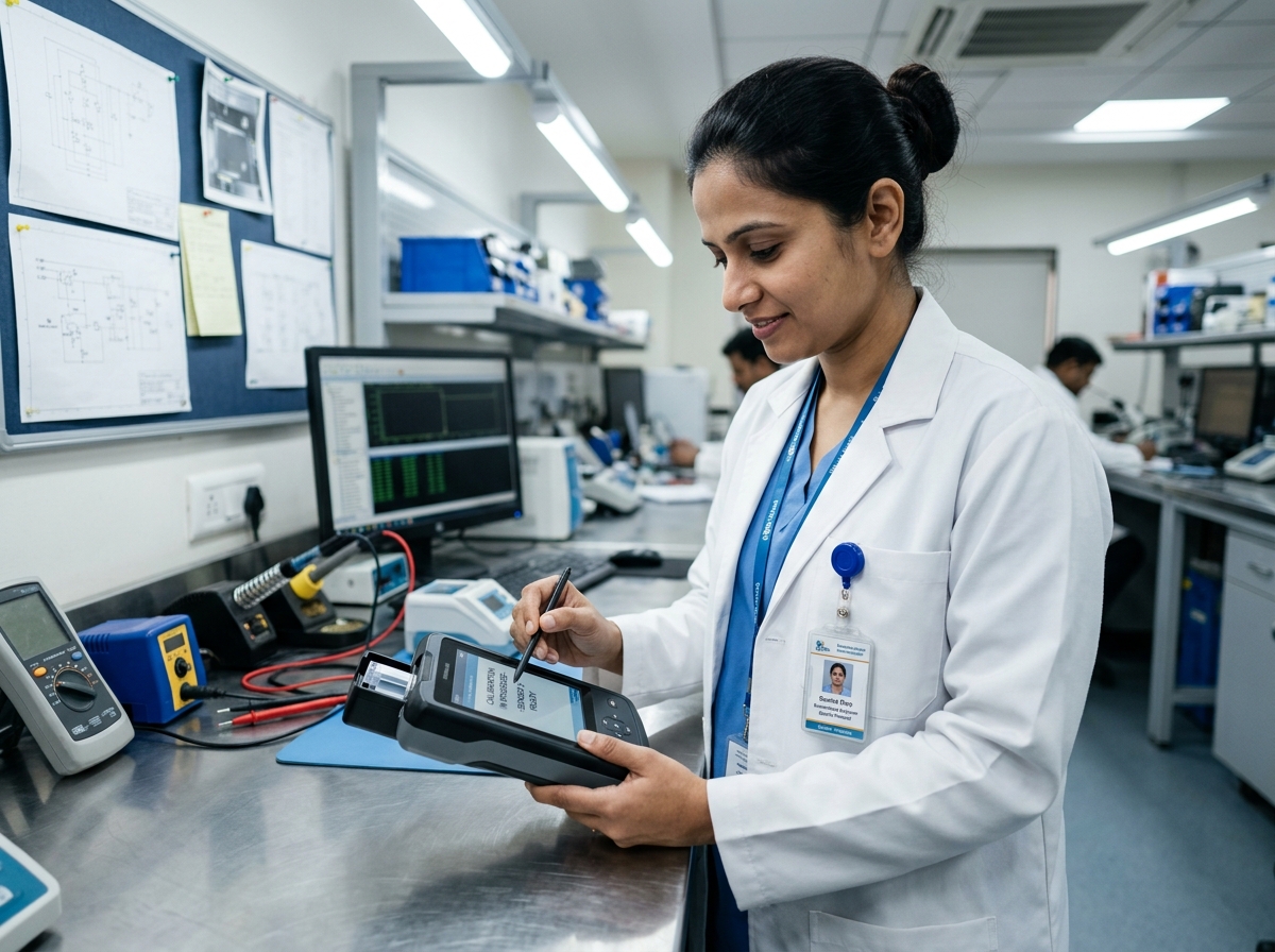 Biomedical Spare Parts Testing
